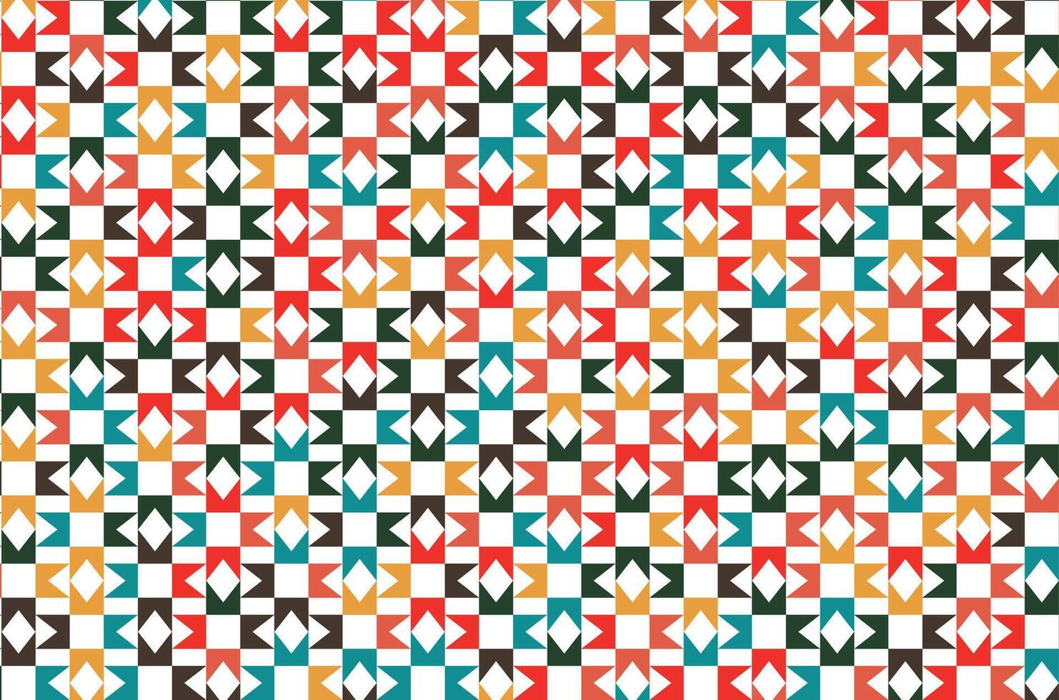 colorful abstract seamless pattern vector