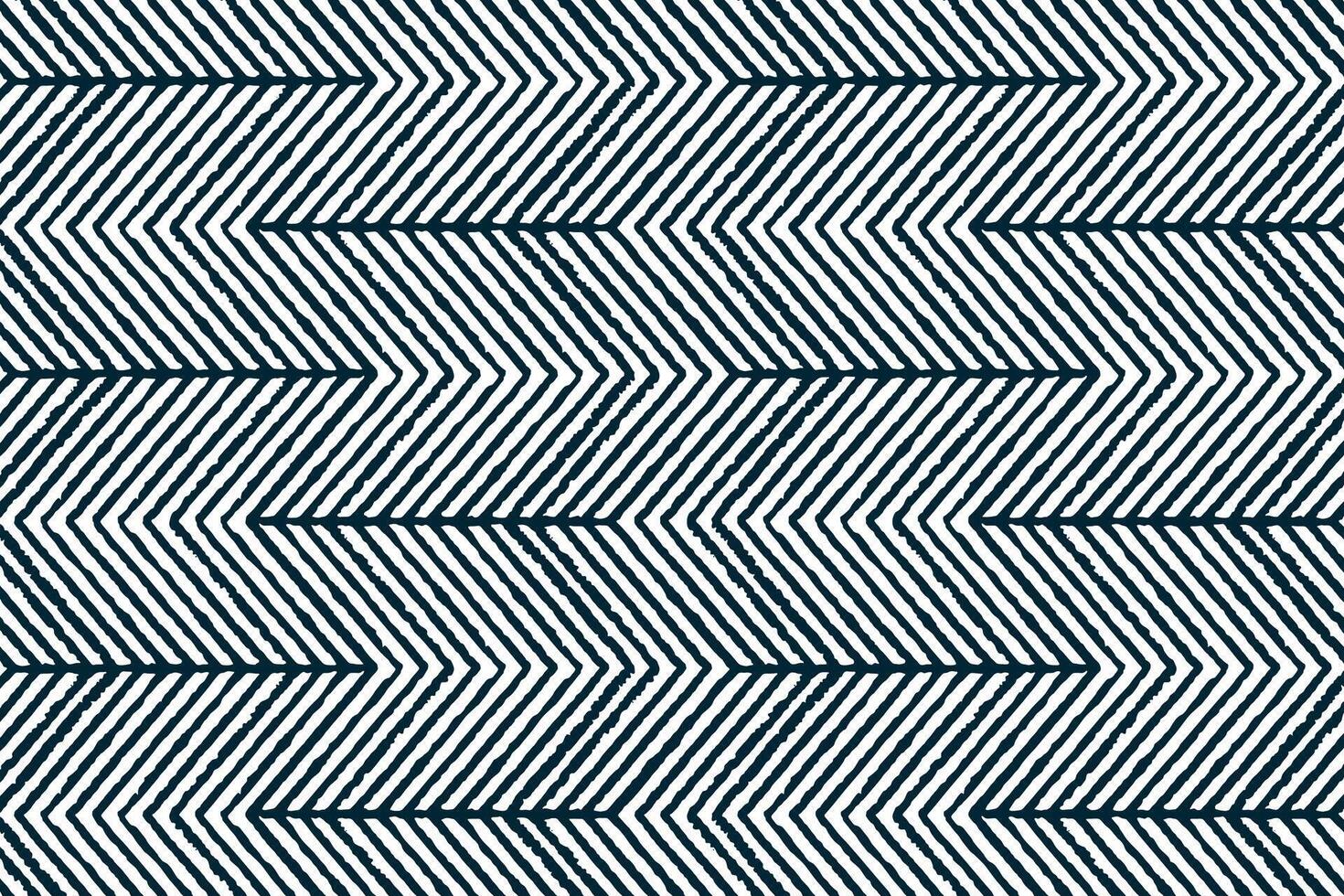 Black and white stripes fabric pattern vector