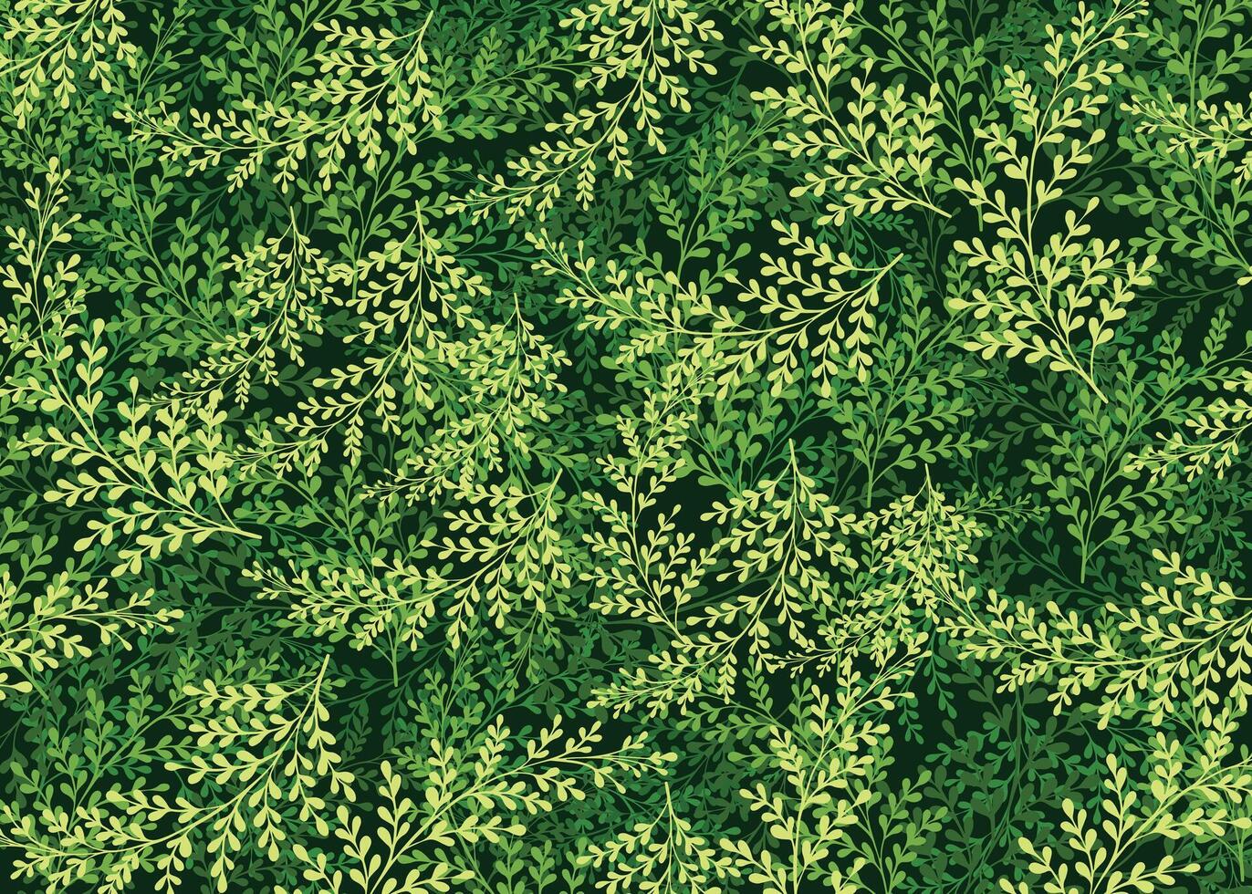 Leaves Pattern Design for Fabric Textile vector