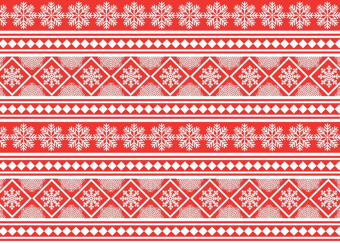 Christmas seamless pattern with snowflakes vector