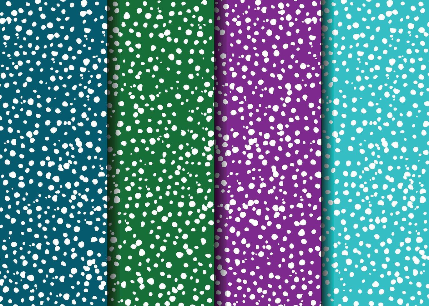 Random dots with colorful background vector