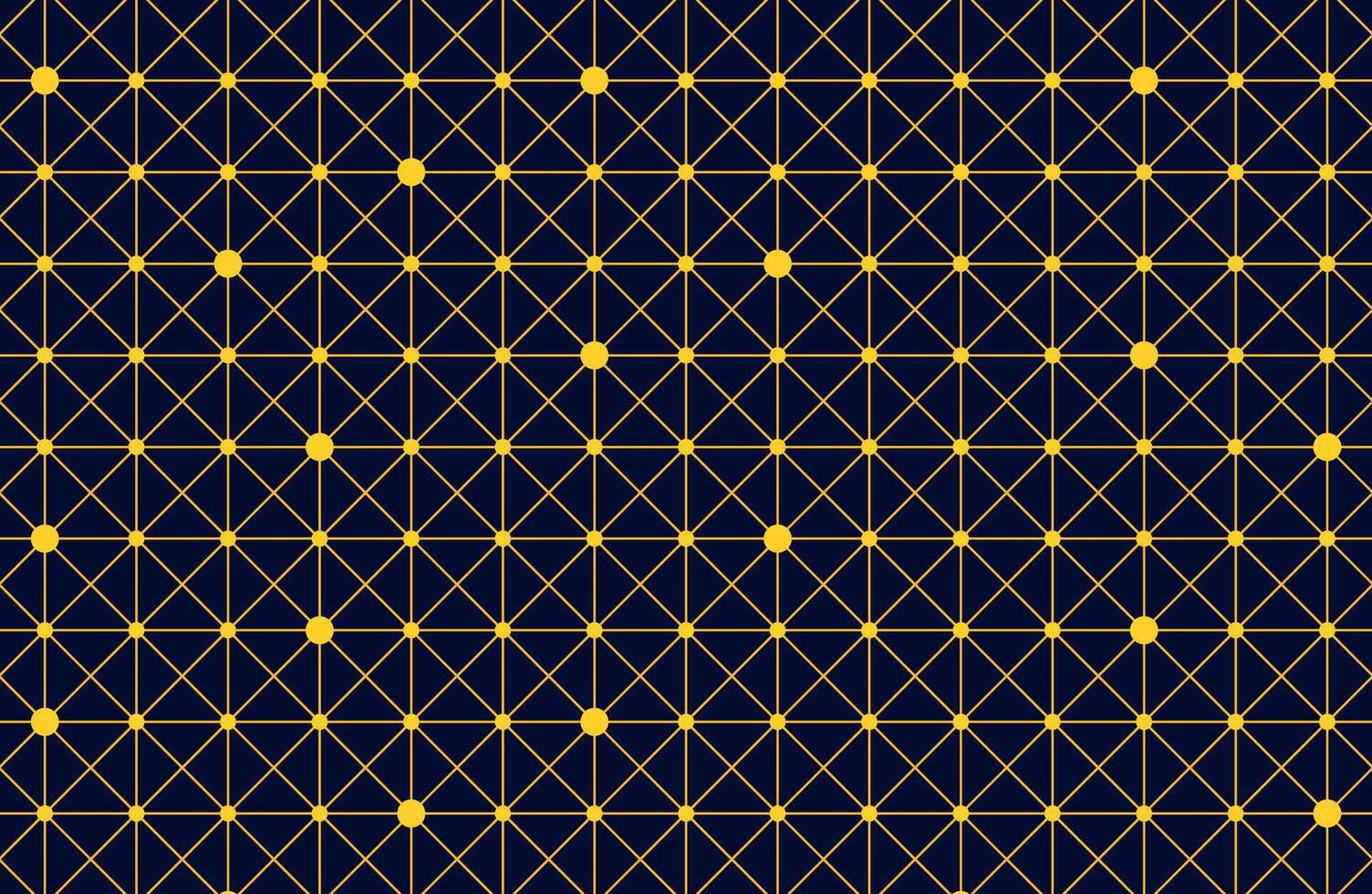Golden triangle islamic pattern vector
