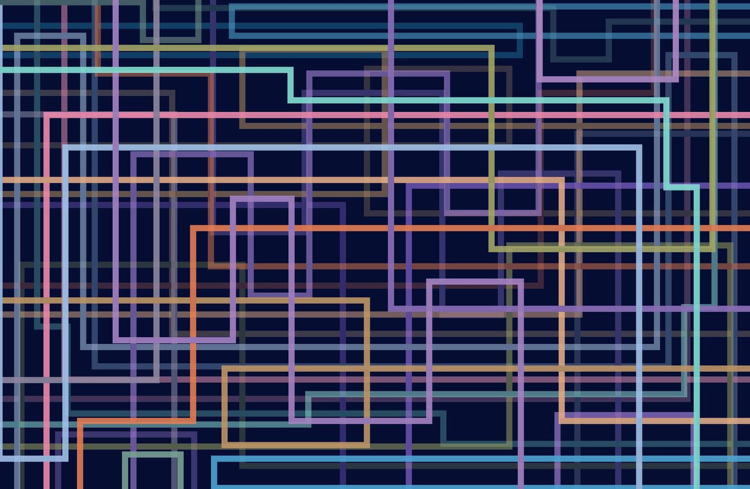 Random colorful stripes lines fabric pattern vector