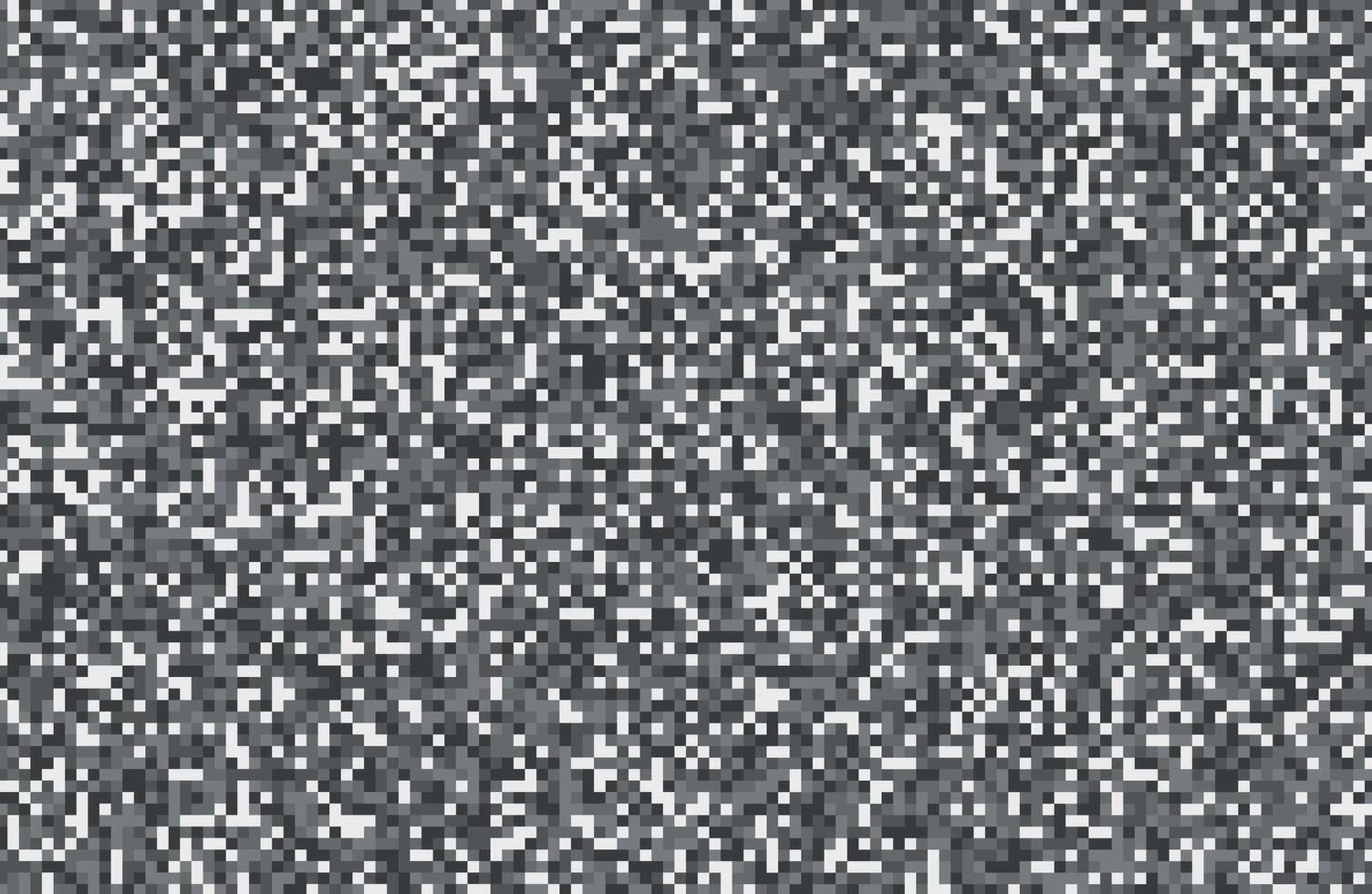 Black and white pixels pattern vector