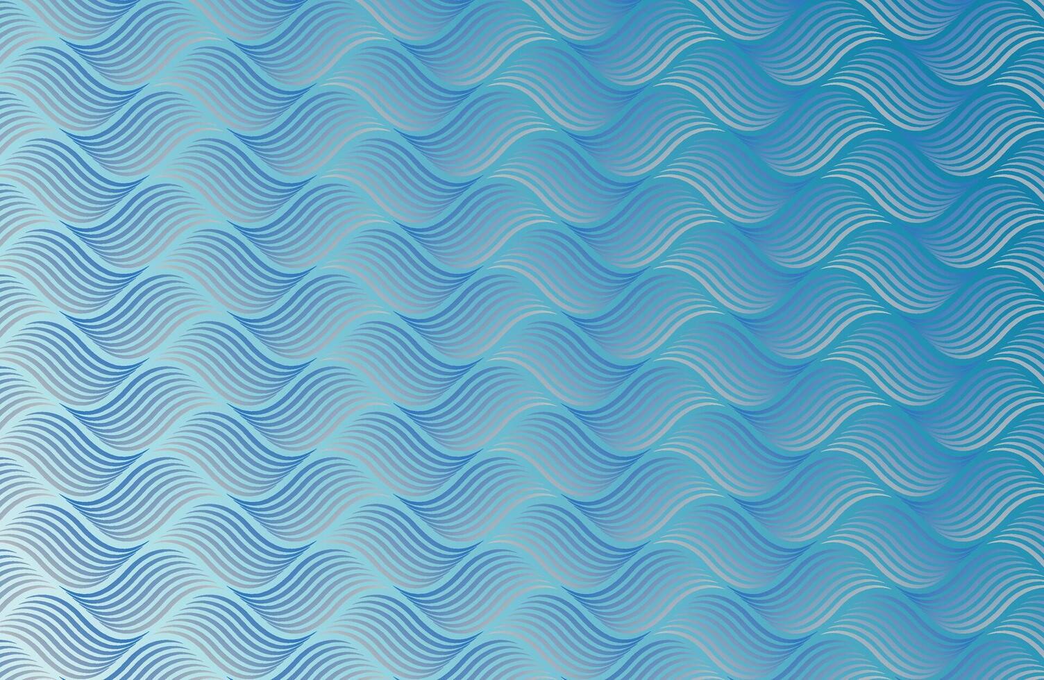 Seamless abstract wave pattern vector