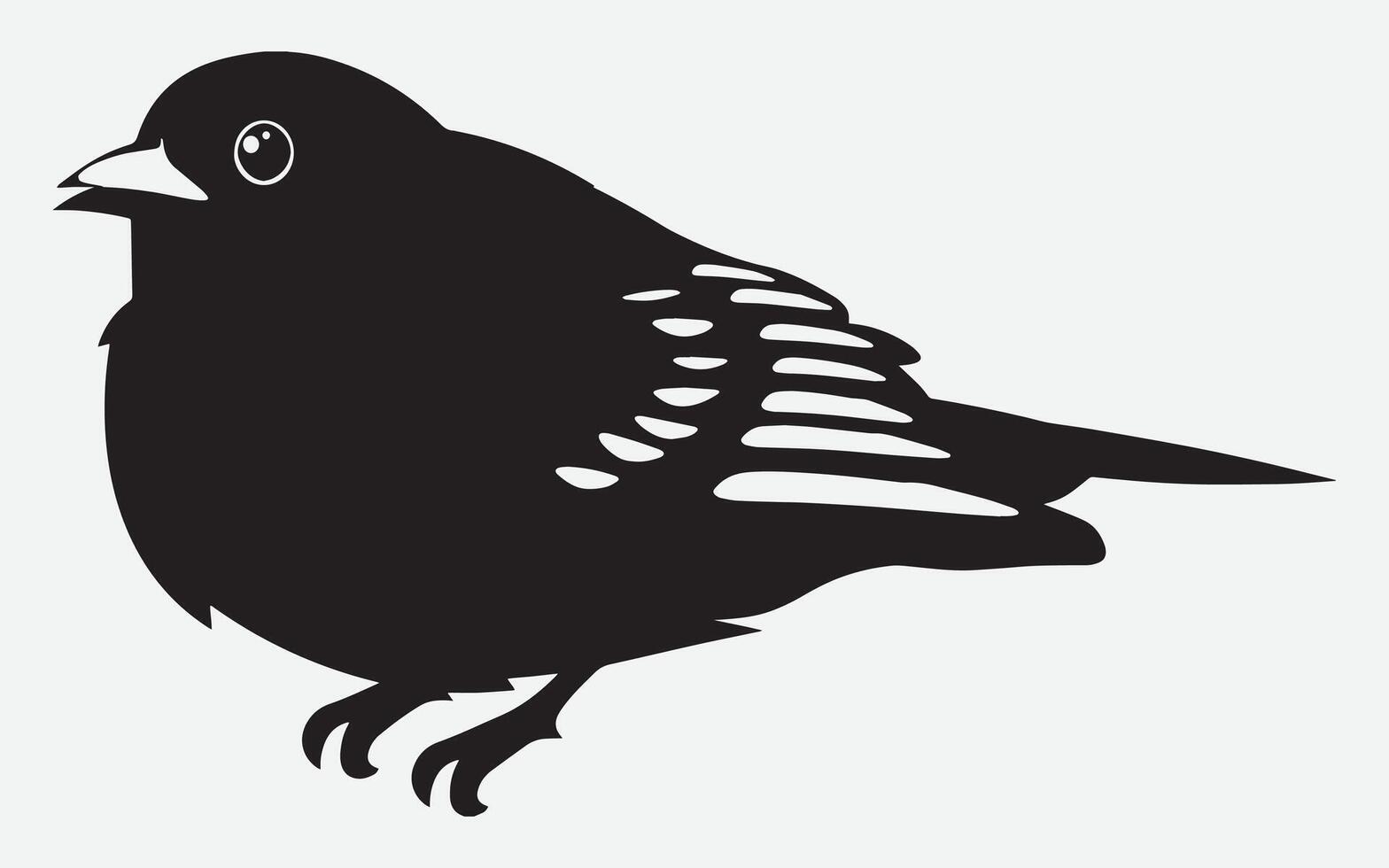 Bird Watching Silhouette vector