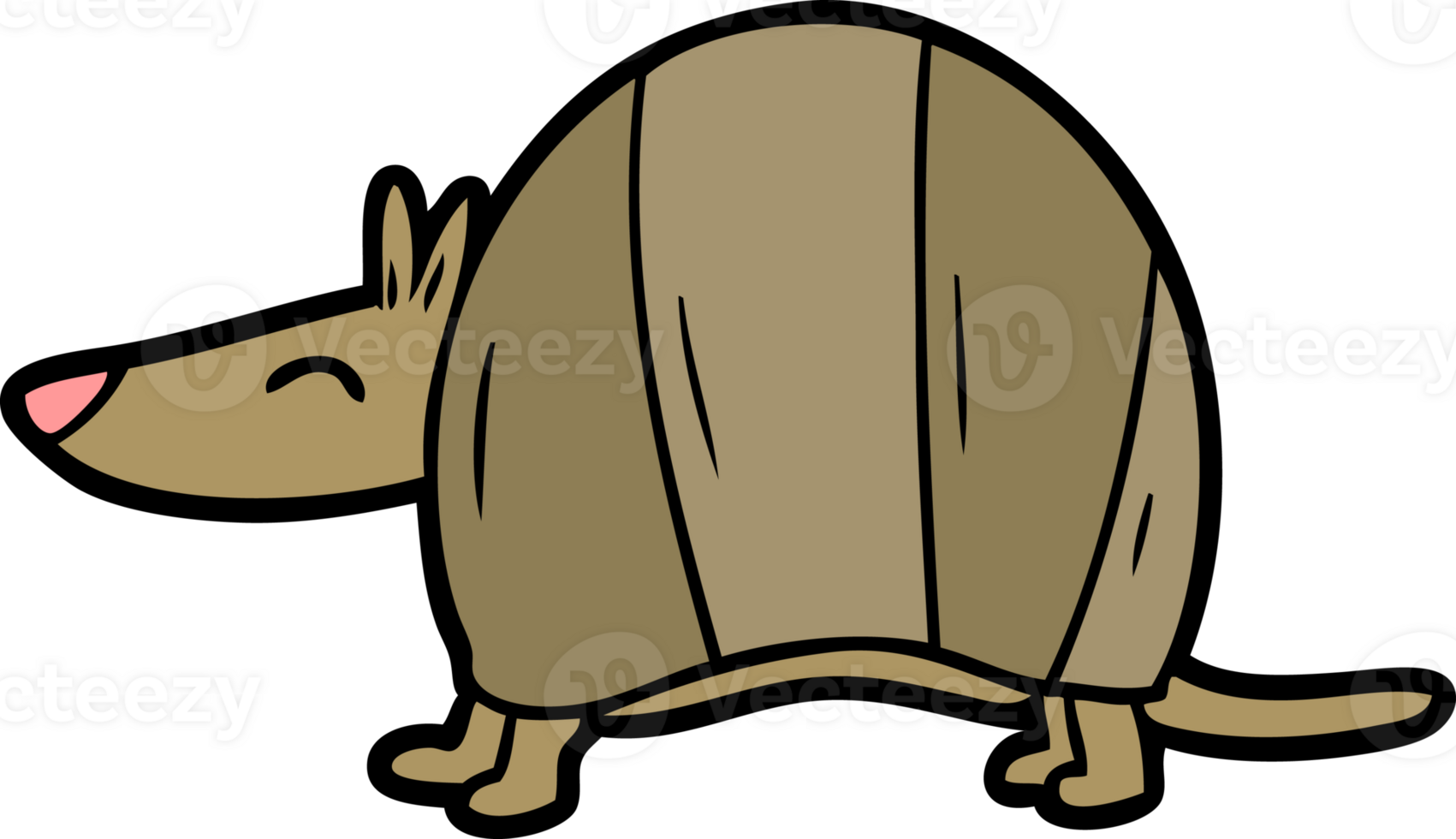 cartoon armadillo drawing png