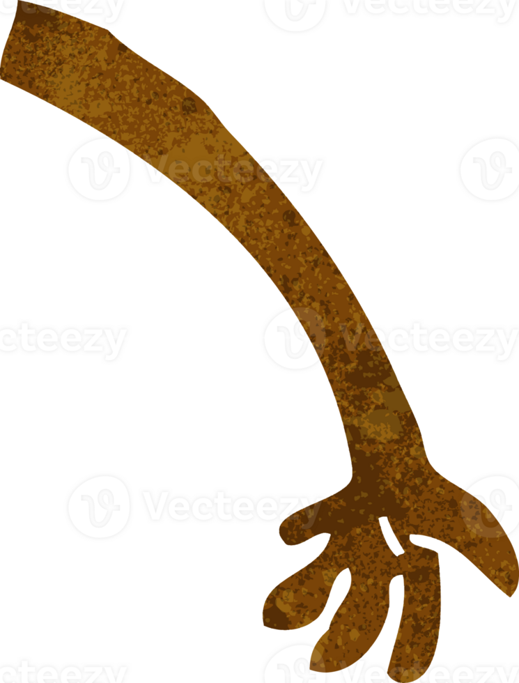 cartoon arm drawing png