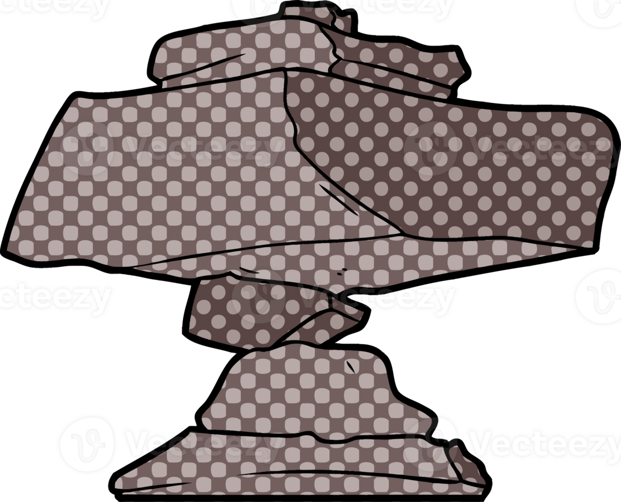 cartoon rocks drawing png