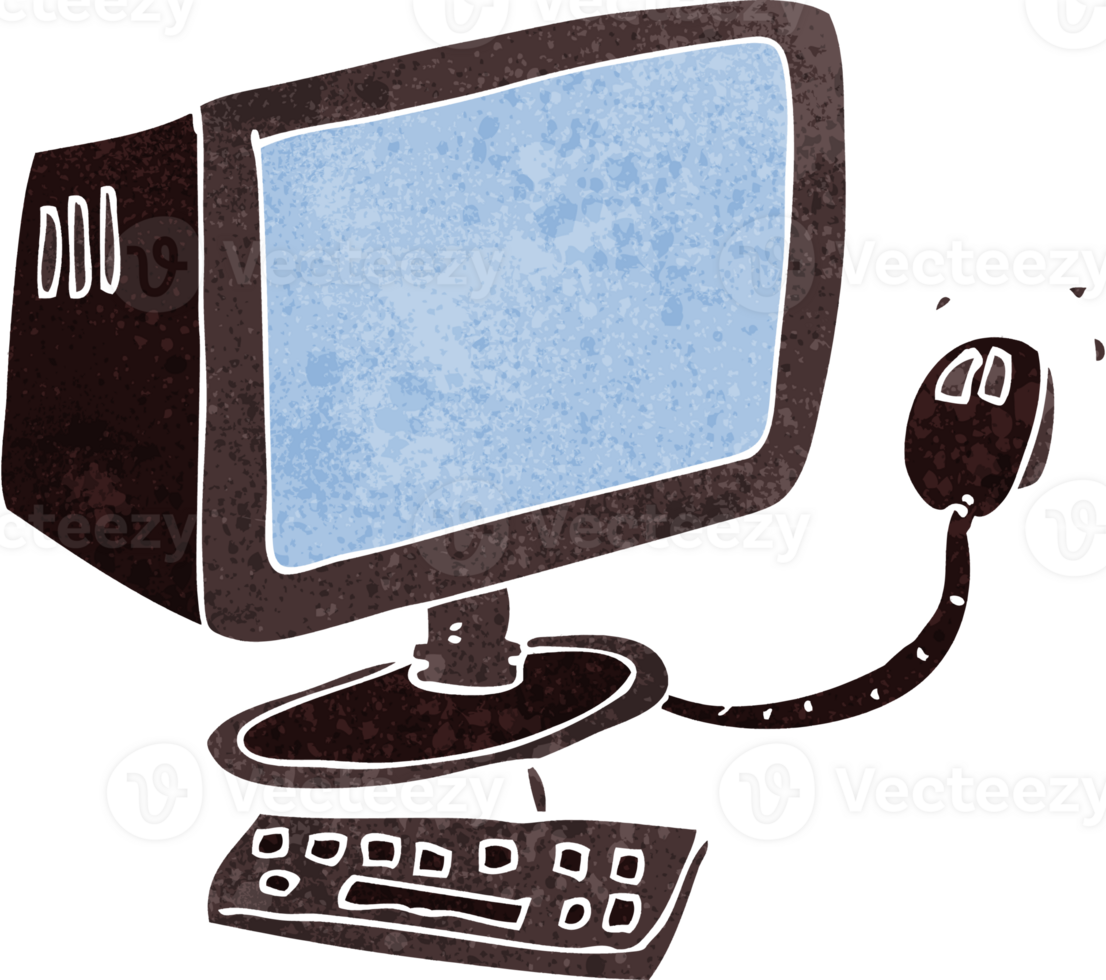 cartoon computer drawing png