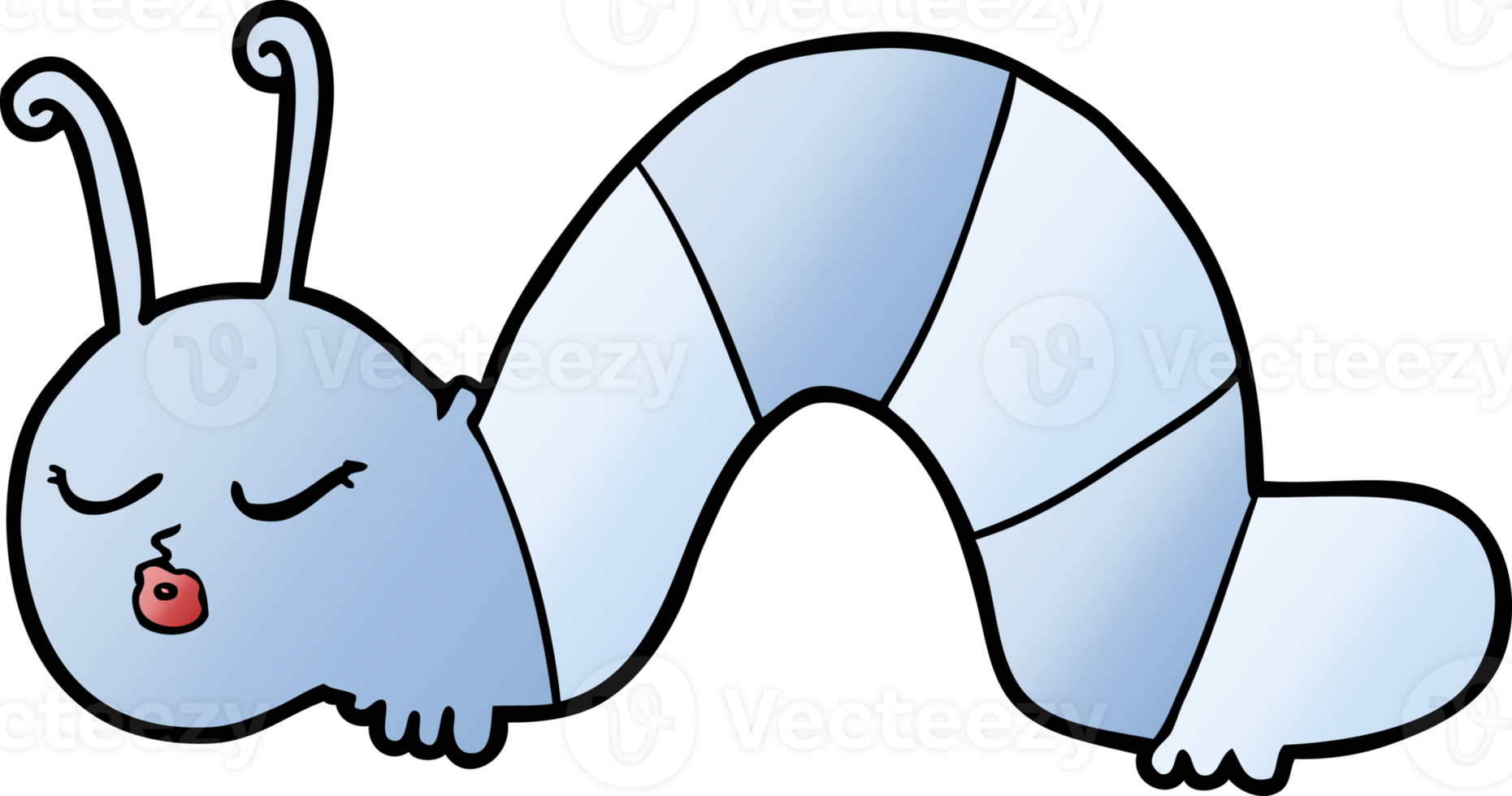 cartoon caterpillar drawing png