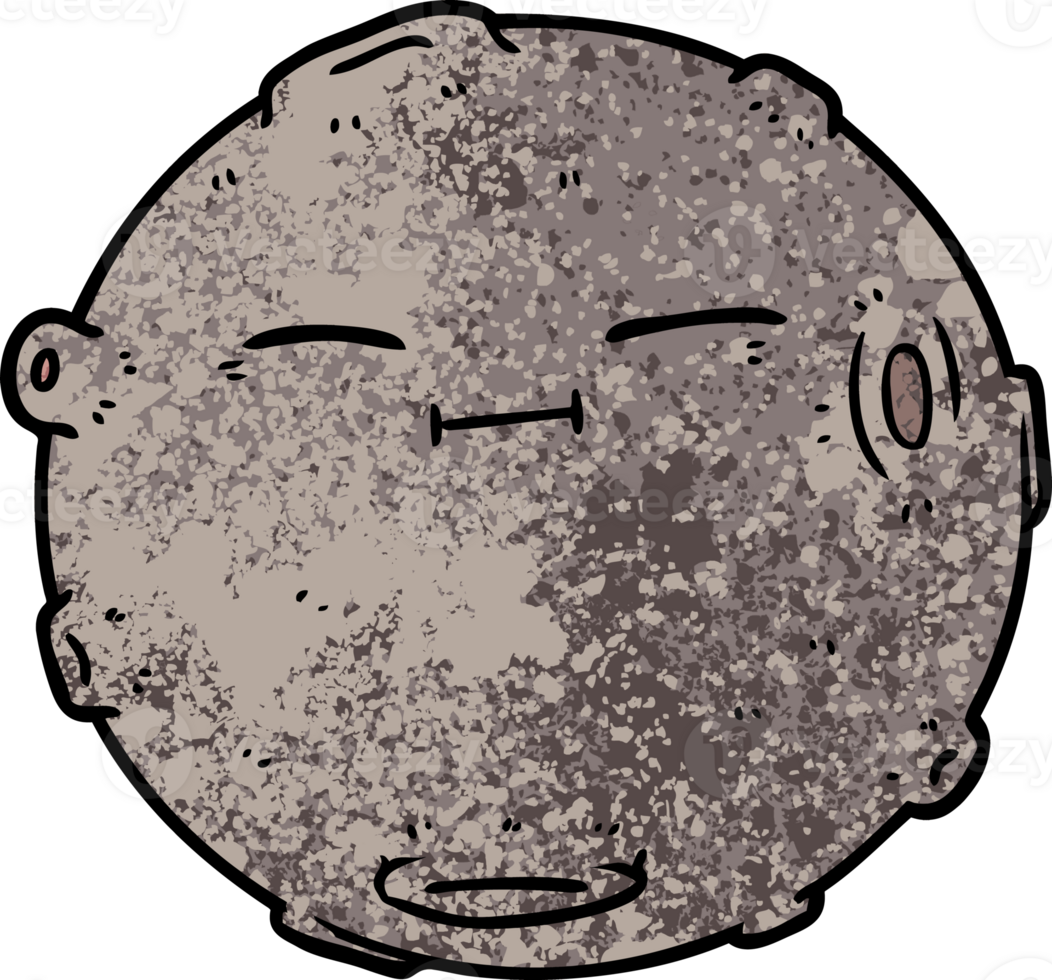 cartoon moon drawing png