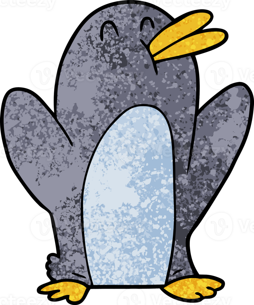 cartoon penguin drawing png