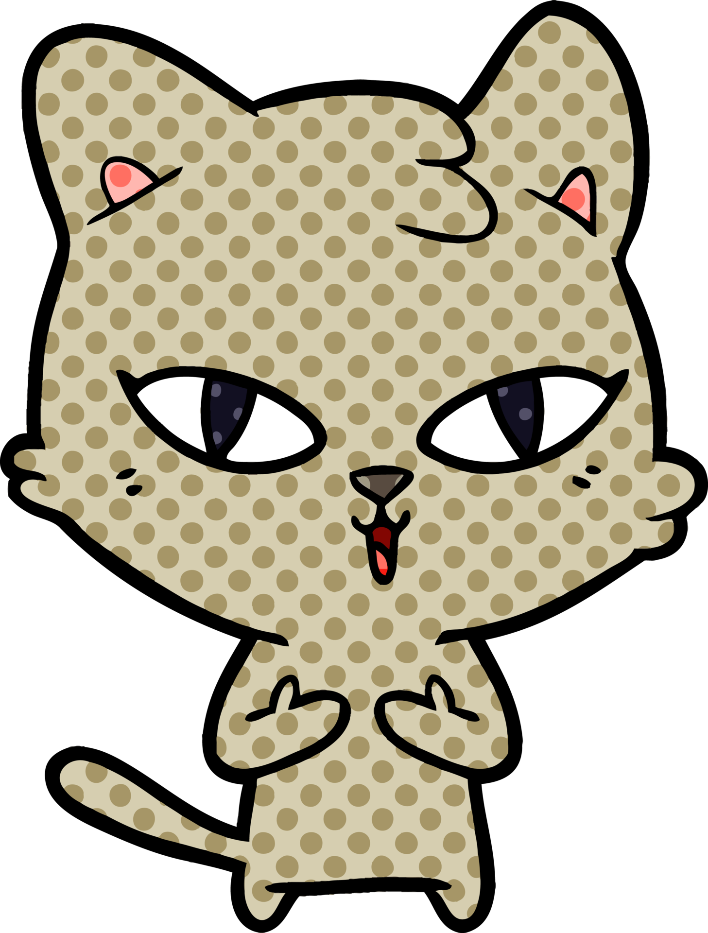 cartoon cat drawing 47132777 PNG