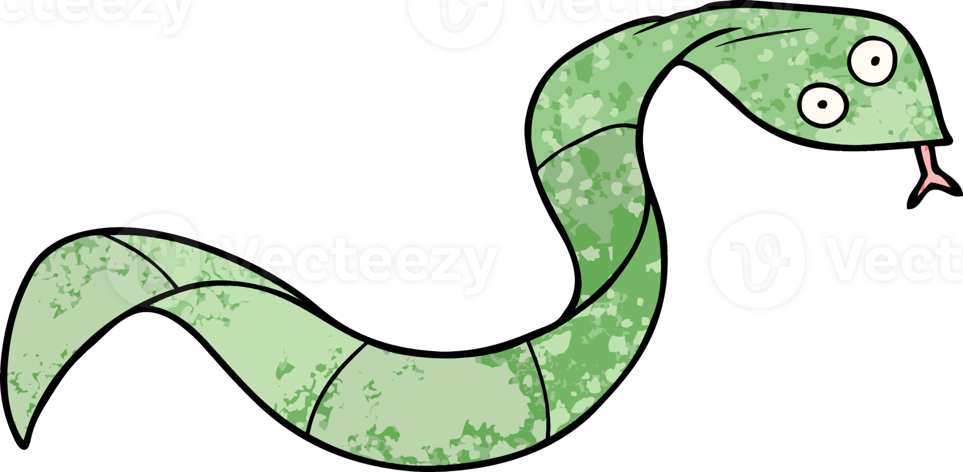 cartoon snake drawing png