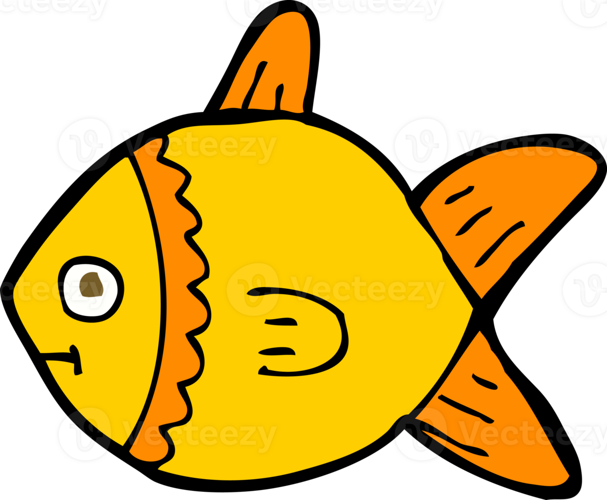 cartoon fish drawing png