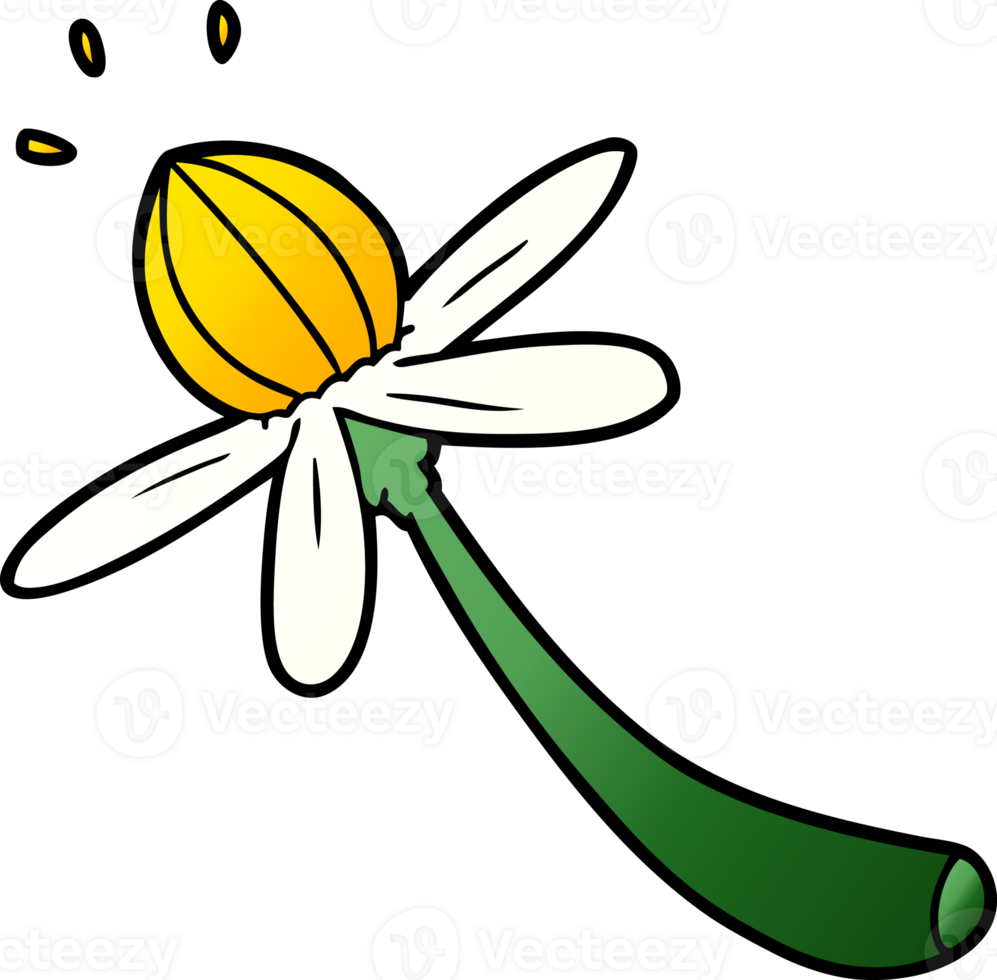 cartoon flower drawing png