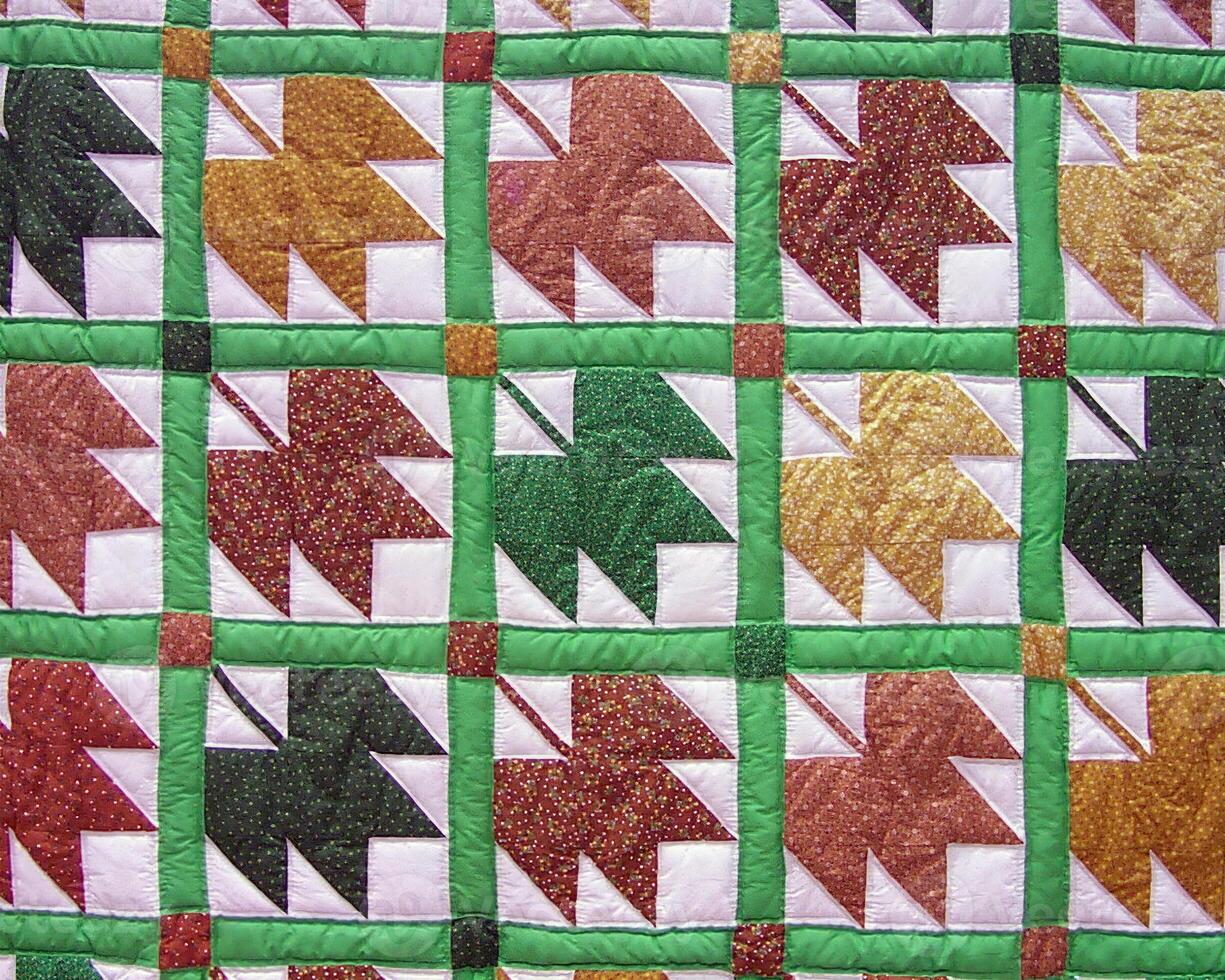 Abstract fabrics background. Textile decoration close view photo