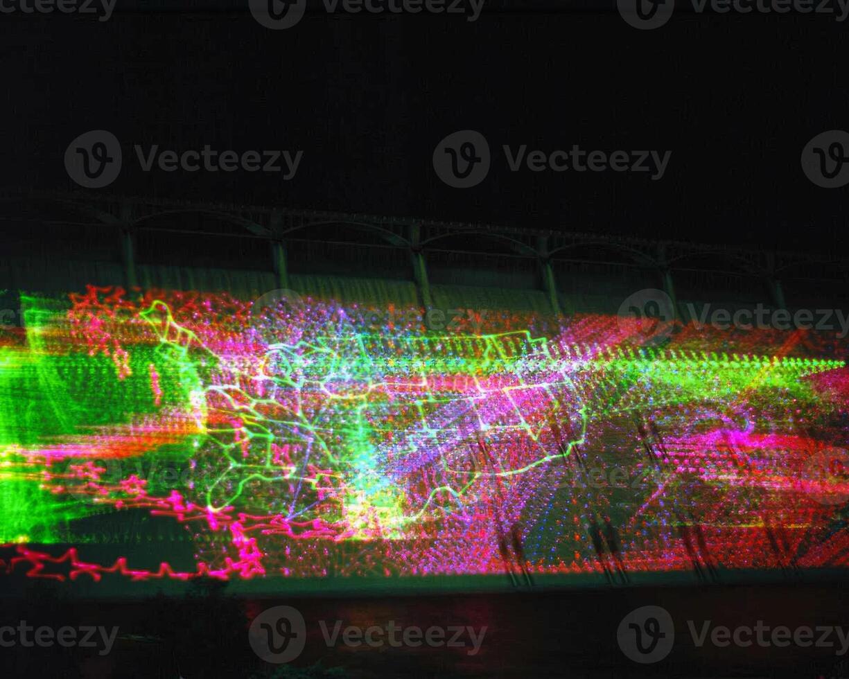 Abstract colored light background for presentation covers photo