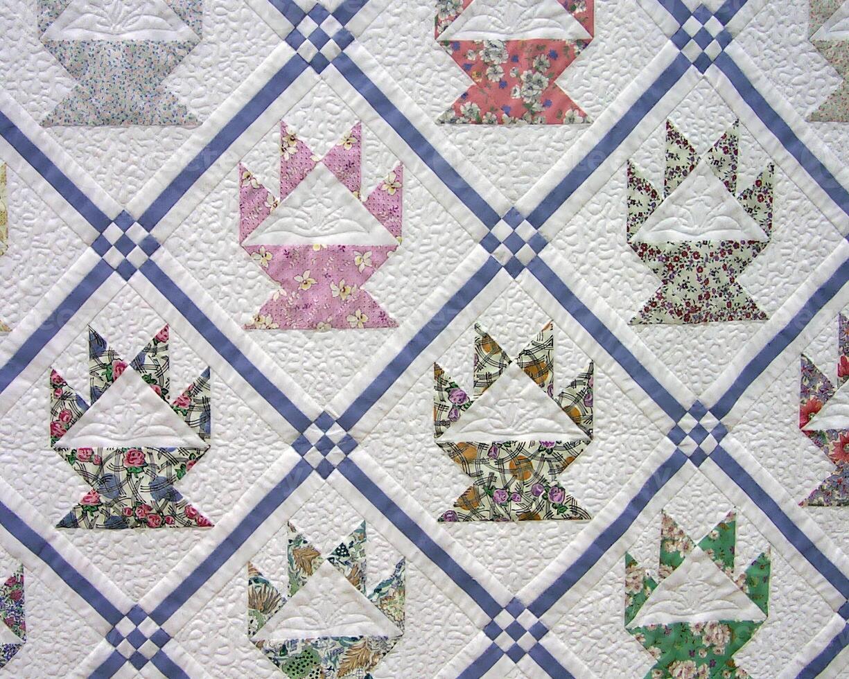 Abstract fabrics background. Textile decoration close view photo