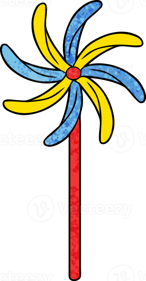 toy windmill drawing png
