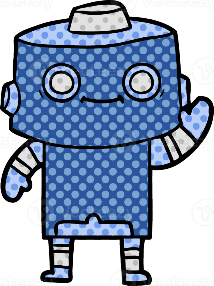 cartoon robot drawing png