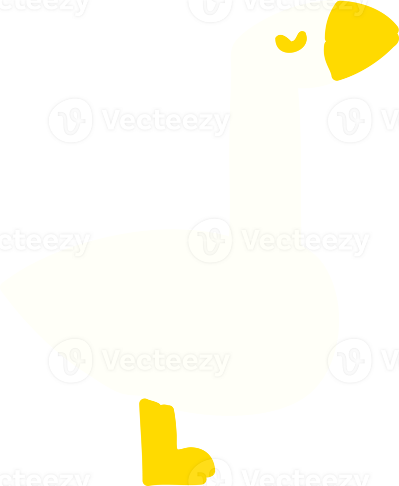 proud goose drawing png
