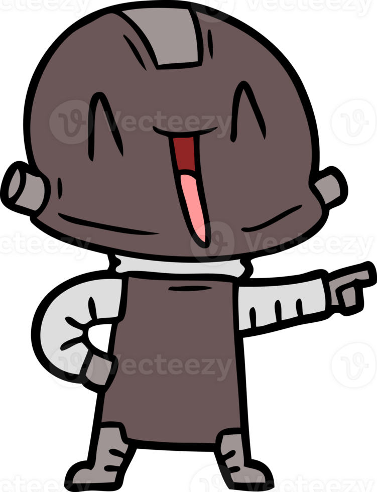 cartoon robot drawing png