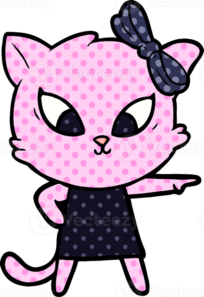 cartoon cat drawing png