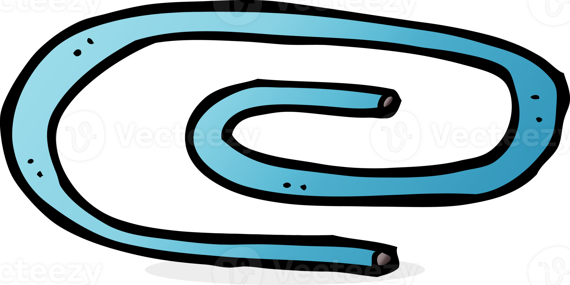cartoon paperclip drawing png