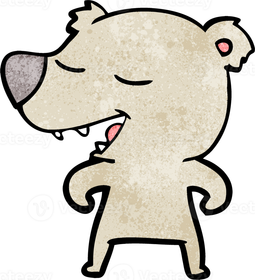 cartoon bear drawing png