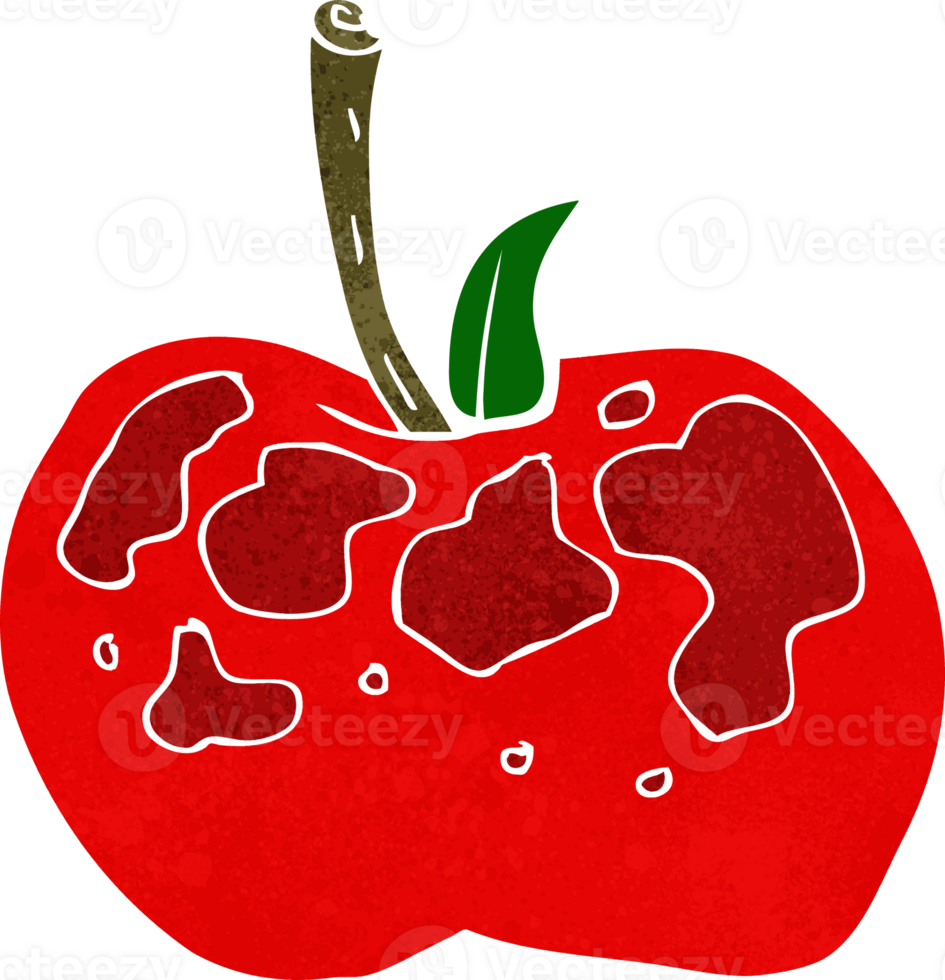cartoon apple drawing png