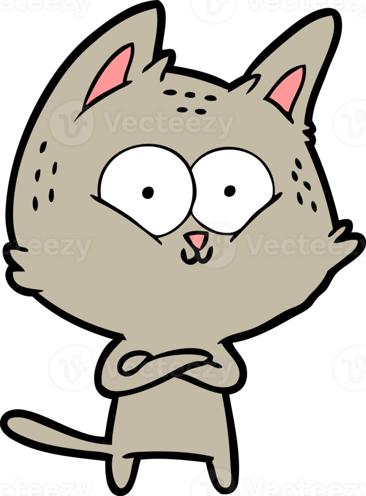 cartoon cat drawing png