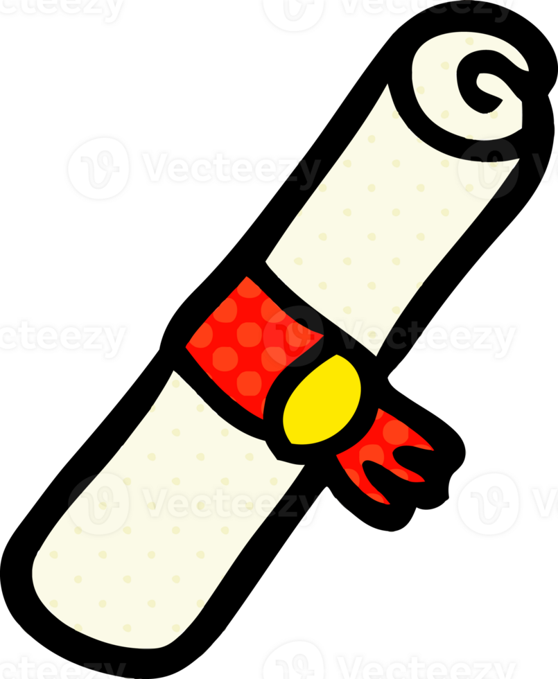 cartoon scroll drawing png