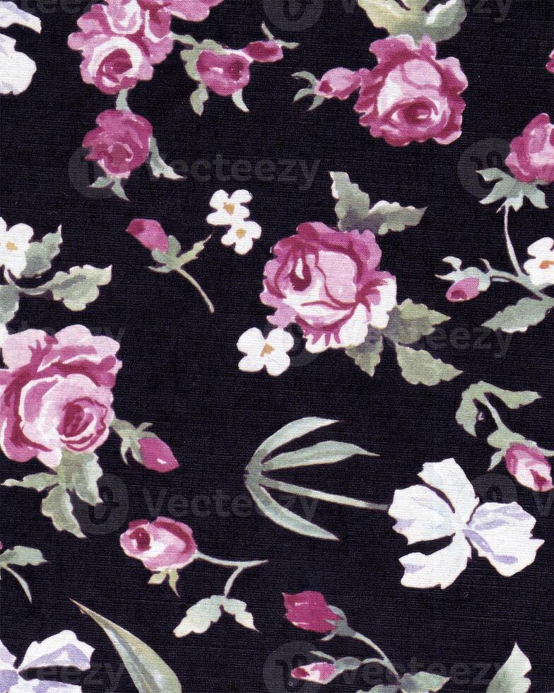 Abstract fabrics background. Textile decoration close view photo