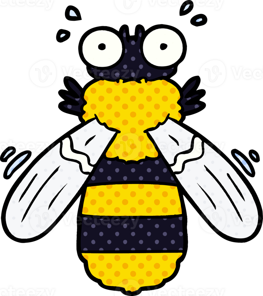 cartoon bee drawing png