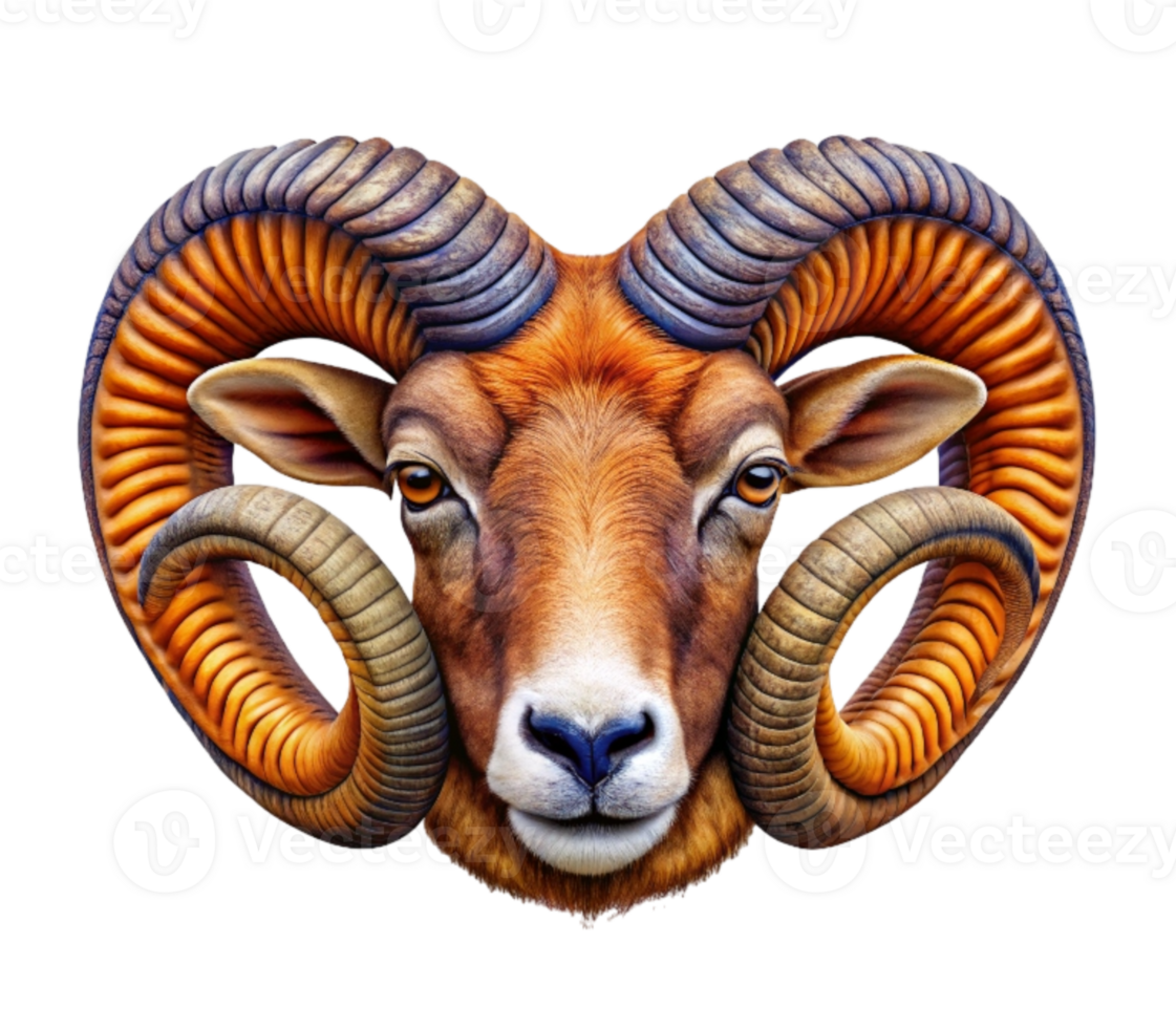 Ram's Head Trophy as a Symbol png