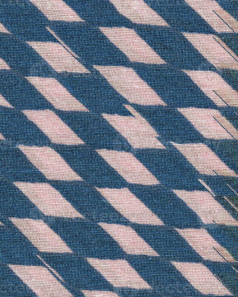 Abstract fabrics background. Textile decoration close view photo