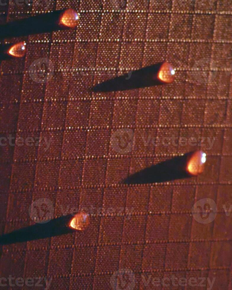 Abstract fabrics background. Textile decoration close view photo