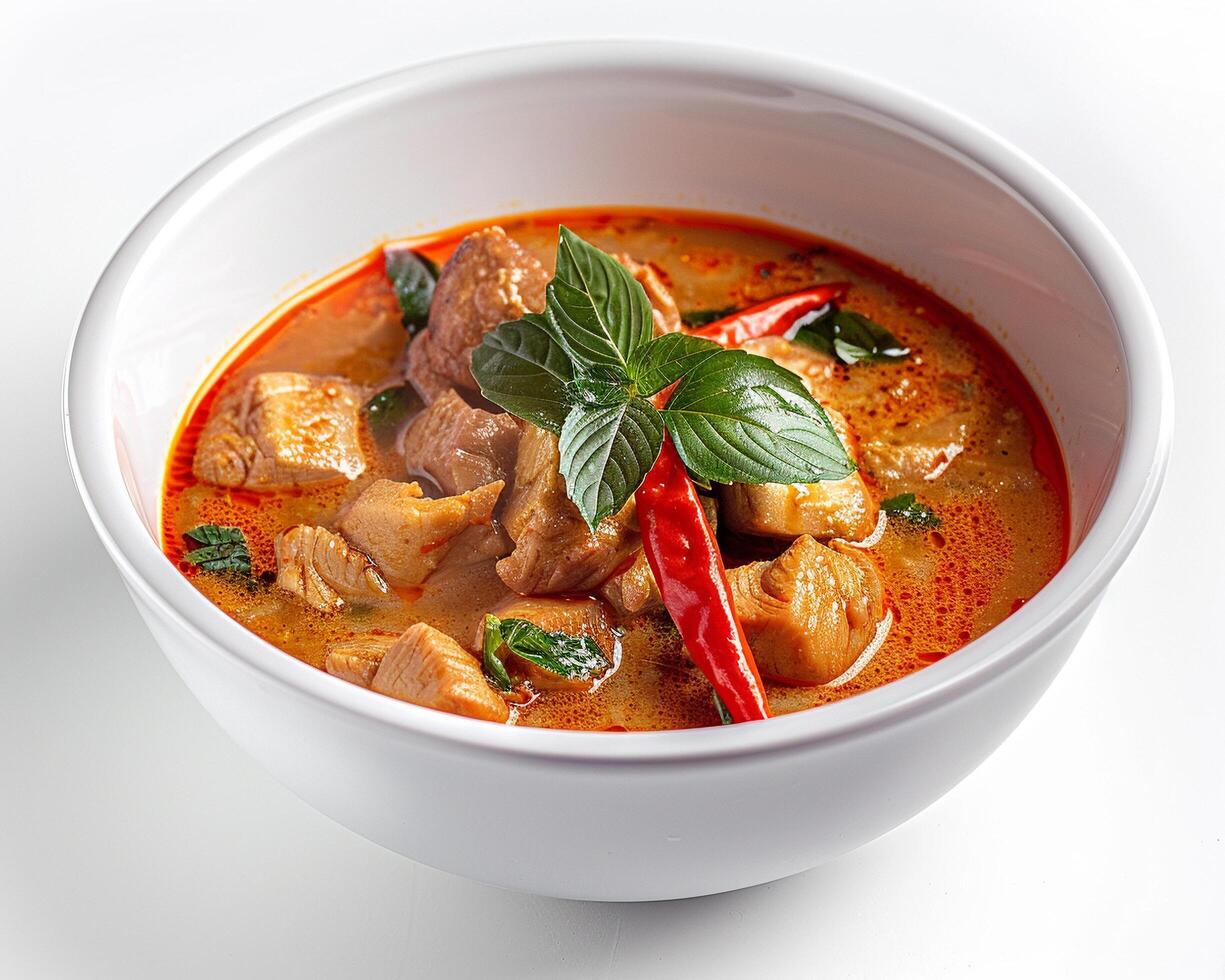 a bowl of food photo