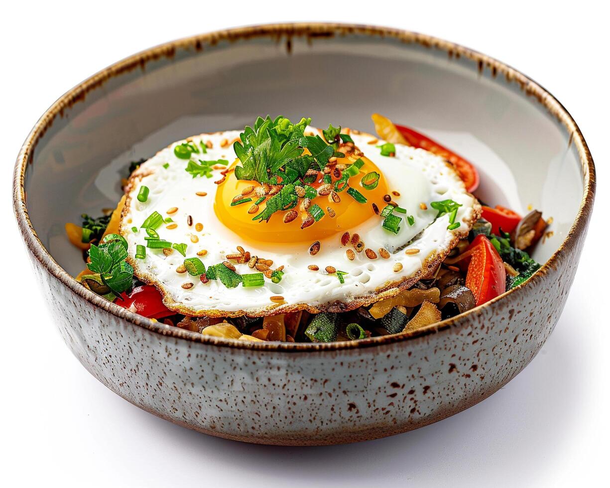 a bowl of food photo