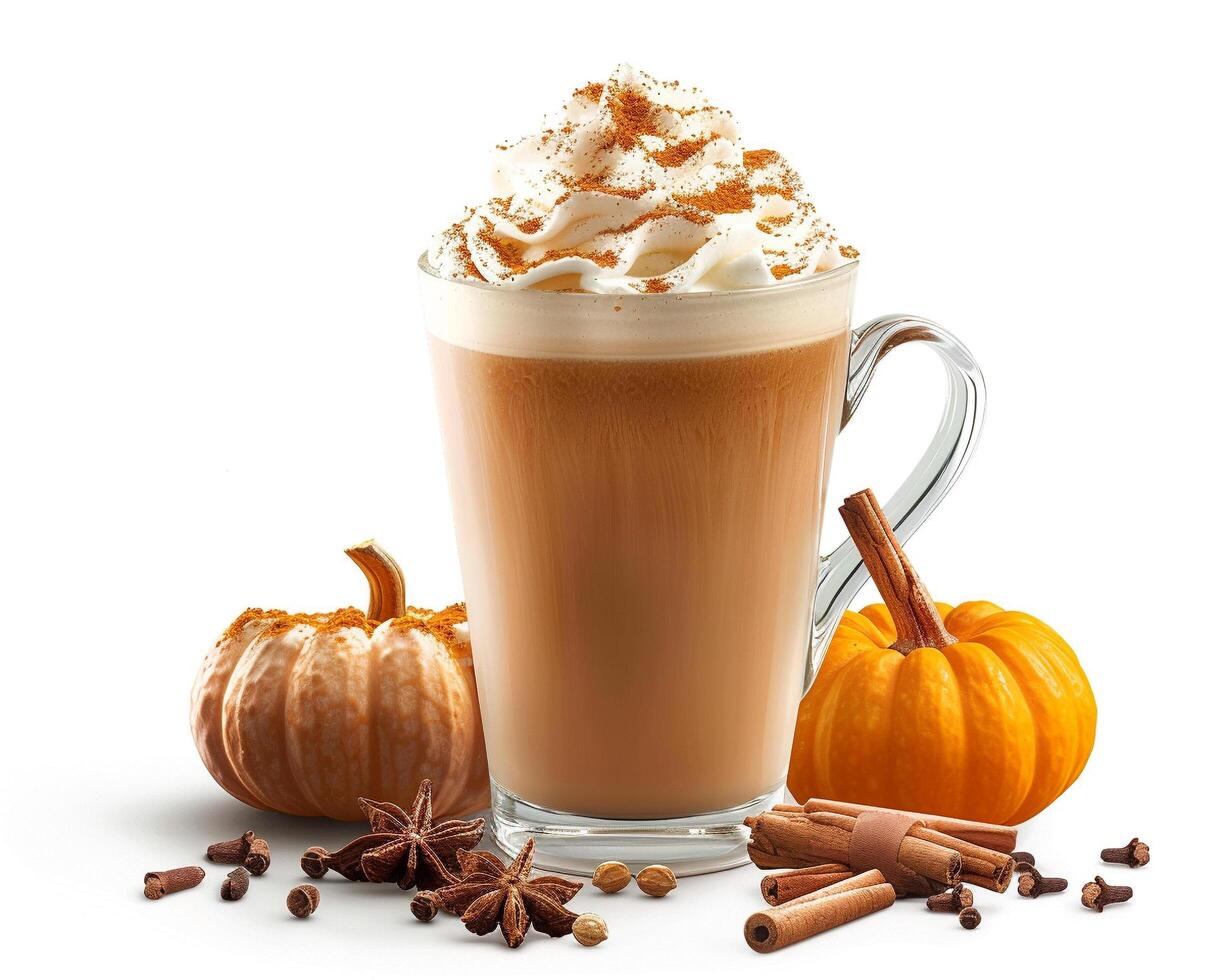 pumpkin spice latte photo