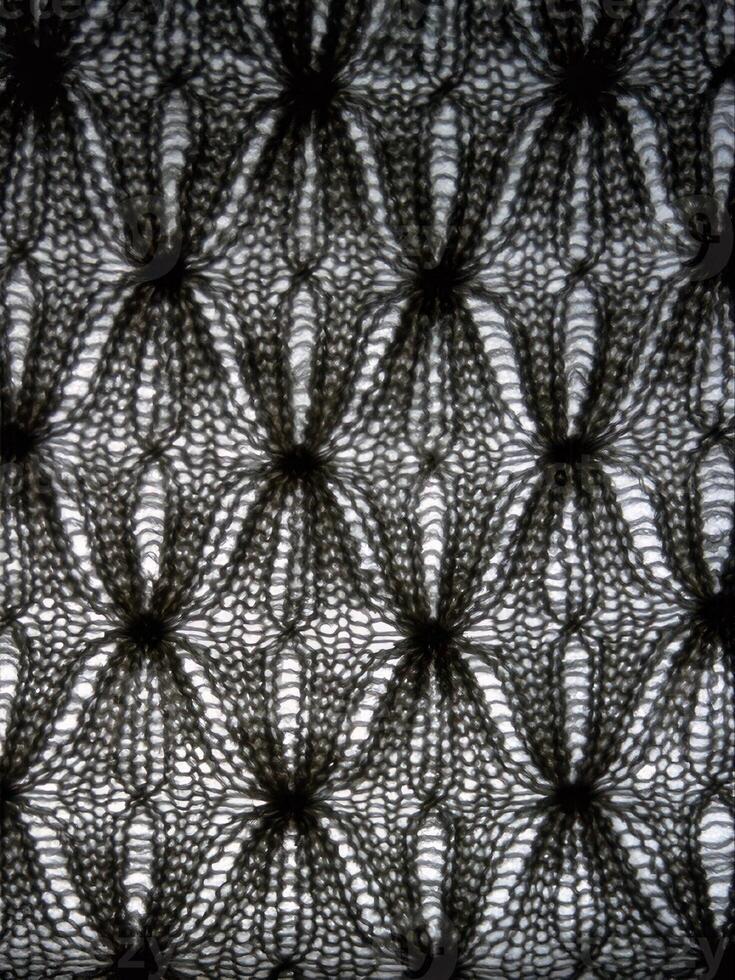 Abstract fabrics background. Textile decoration close view photo