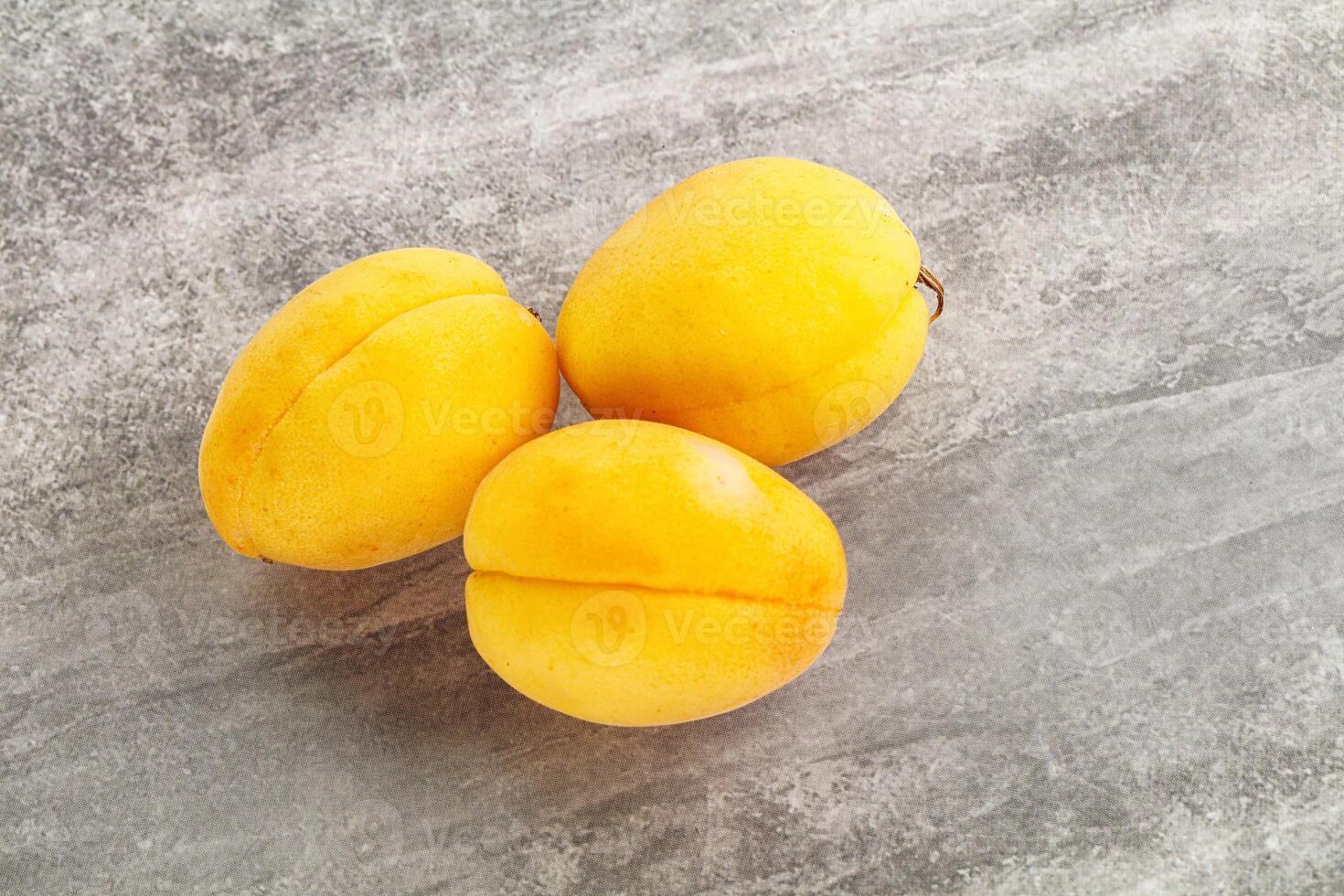 Sweet ripe tasty apricot heap photo