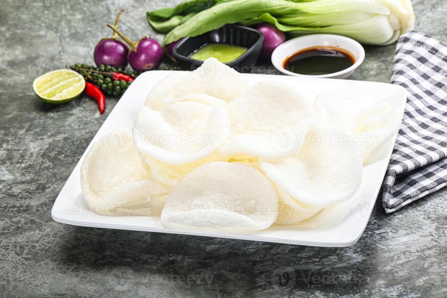 Vietnamese starter appetizer Crab chips 47143472 Stock Photo at Vecteezy