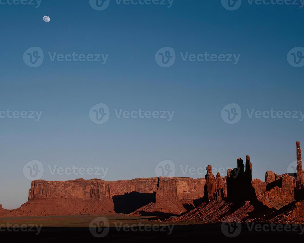 Mountains background. High mount, rocks and hills landscape photo