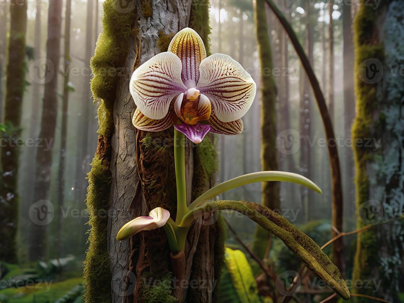 A delicate orchid photo