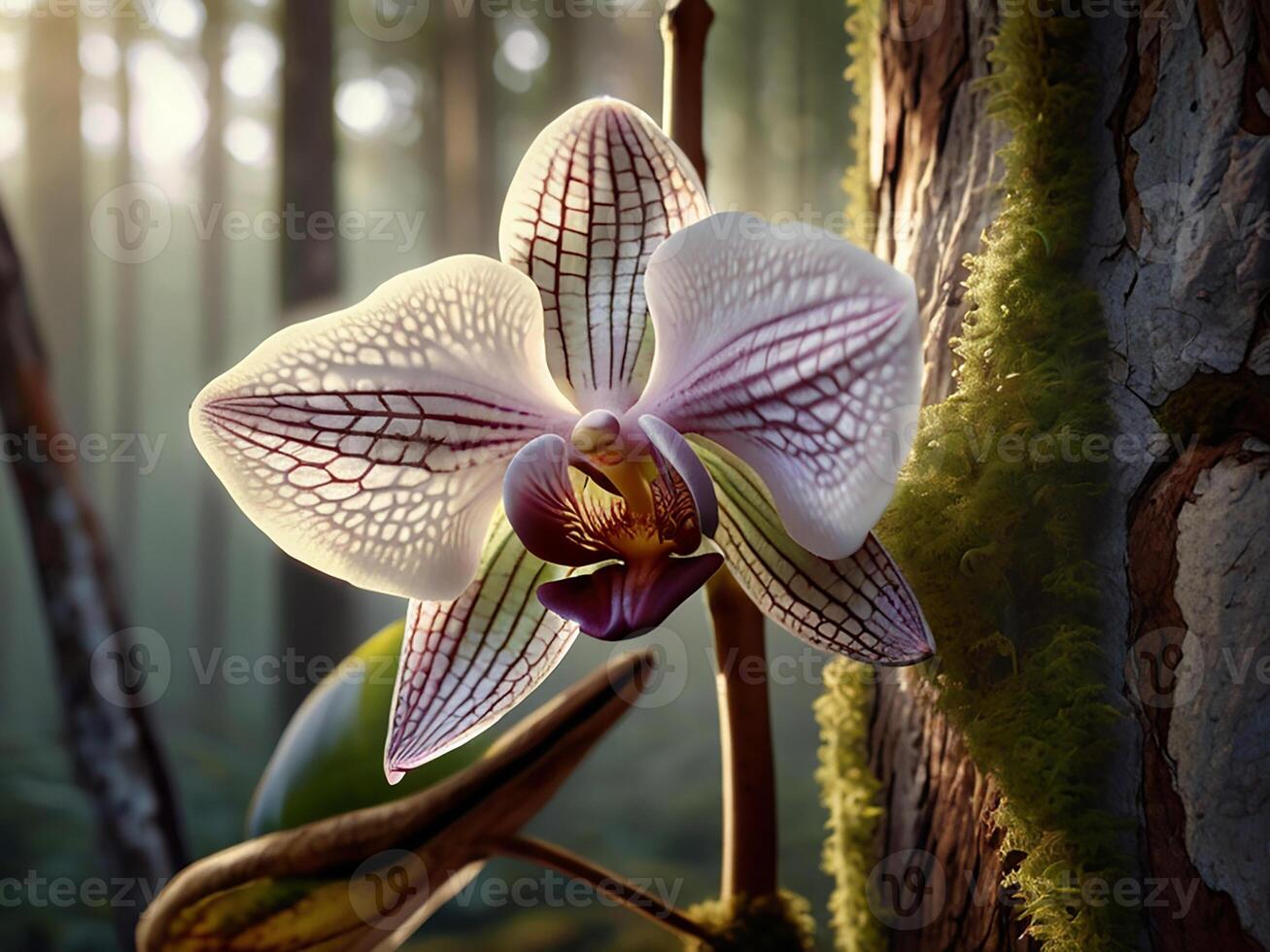 A delicate orchid photo