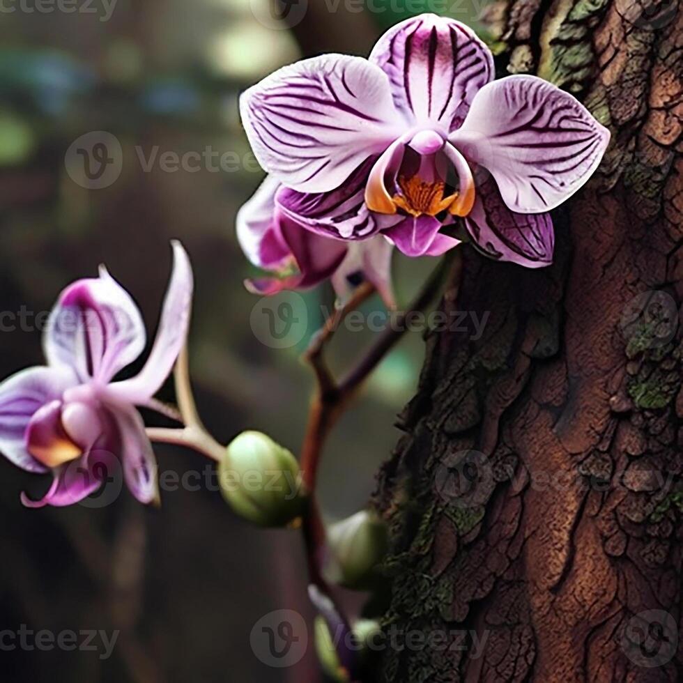 A delicate orchid photo