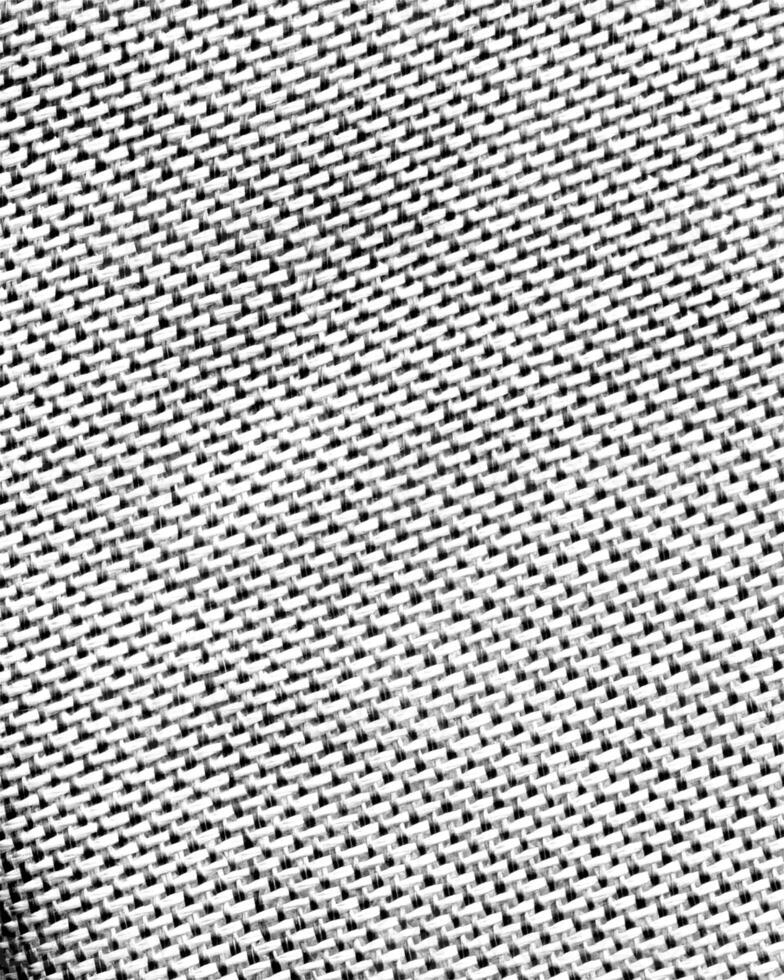 Abstract fabrics black and white background. Textile decoration close view photo